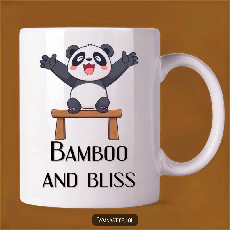 Funny Panda Balance Mug a Hilarious Gift for Calm Souls