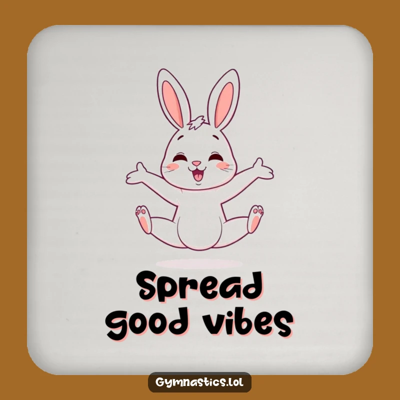 Funny Bunny Coasters: Protect Surfaces with Flexible Jumping Charm