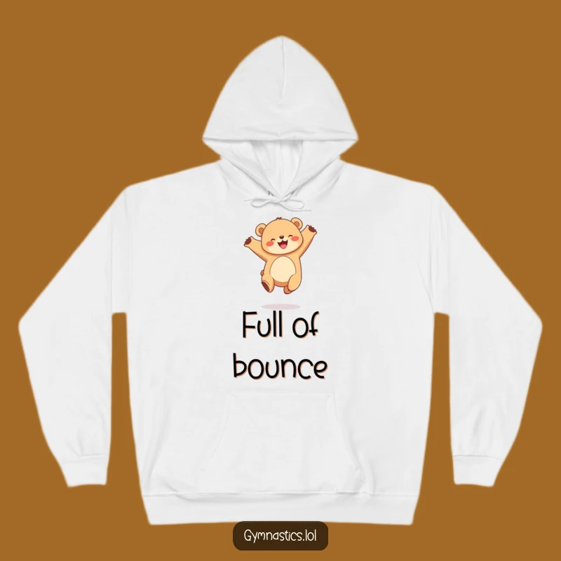 Funny Bear Cub Hoodie: Cozy Sweatshirt with Joyful Cub