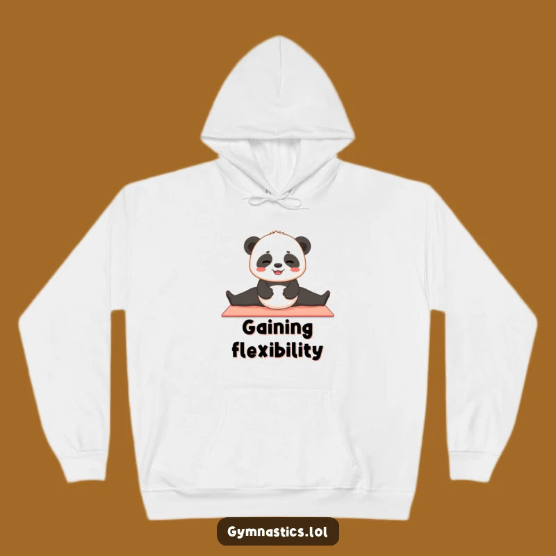 Funny Panda Yoga Hoodie - Cozy & Cute Yogi Gift