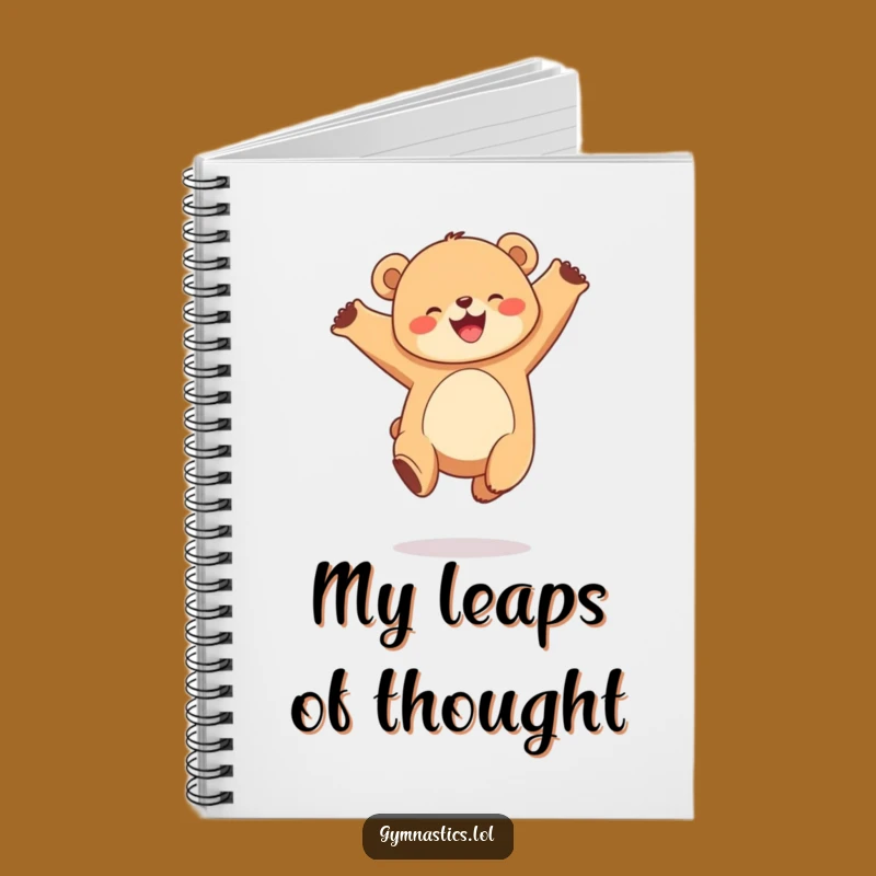 Funny Bear Cub Notebook: Journal with Joyful Cub