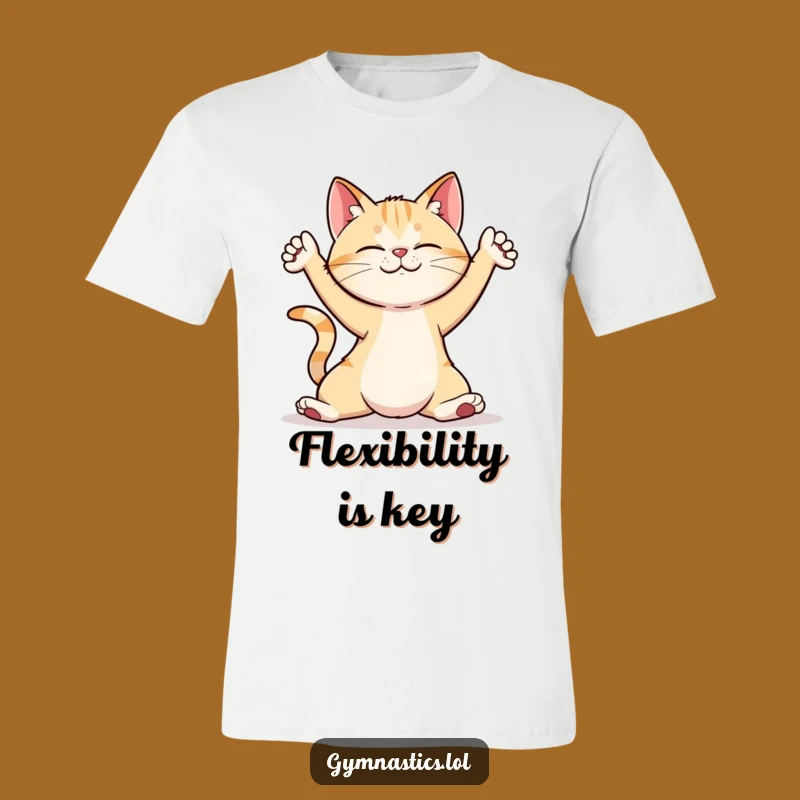 Funny Cat Yoga Pose T-Shirt: Stretch Your Style with This Hilarious Tee