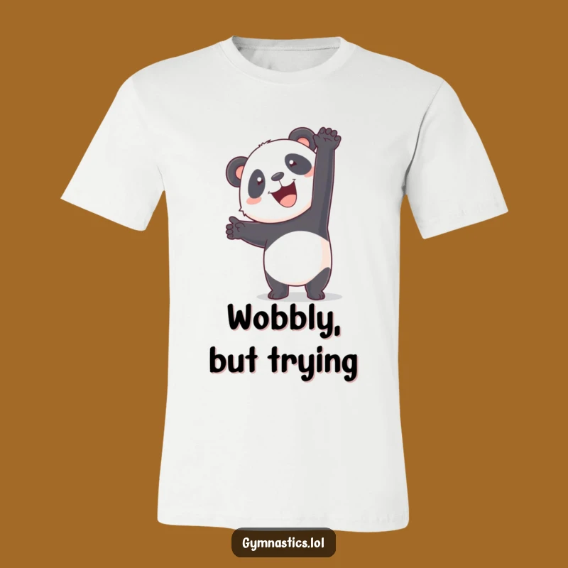 Funny Panda Handstand T-Shirt: Strike a Pose with This Hilarious Tee